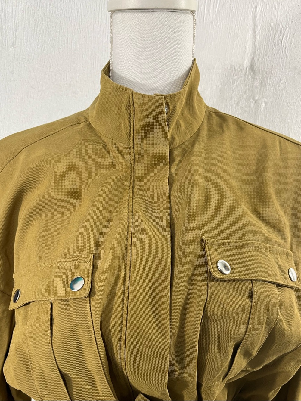 NINE WEST BELTED UTILITY JACKET - Picture 13 of 14